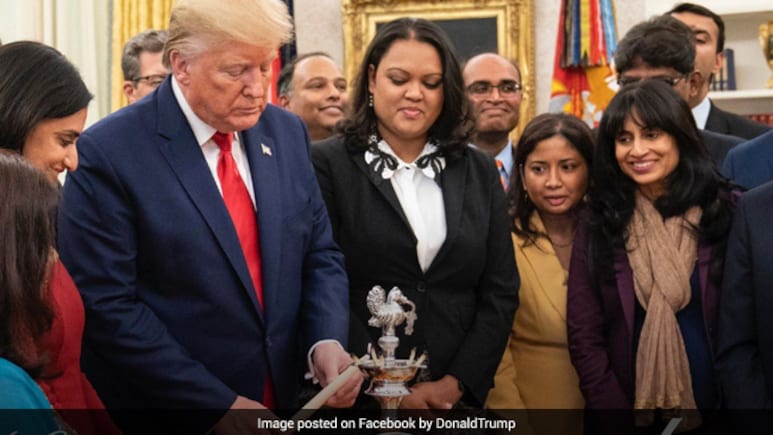 Trump's "Light's Victory Over Darkness" Diwali Message For Americans Trump's "Light's Victory Over Darkness" Diwali Message For Americans