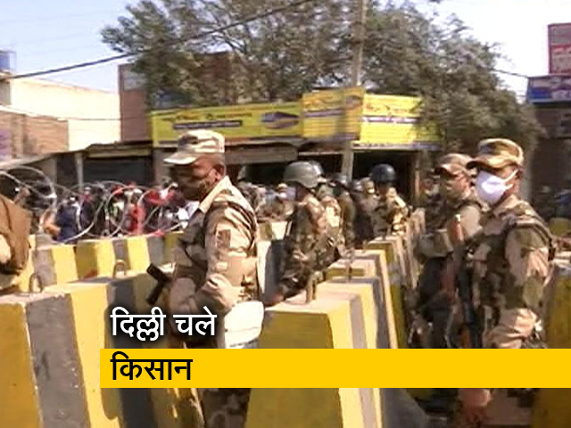 किसानों के लिए बॉर्डर पर चौकसी, BSF,CISF ने संभाला मोर्चा