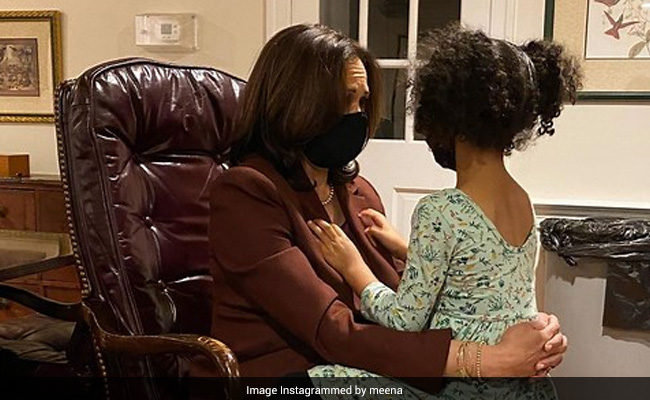 "You Can Be President": Kamala Harris' Chat With Grandniece Wins Internet