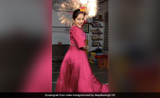 दीपिका सिंह ने ऐश्वर्या राय की स्टाइल में किया डांस, VIDEO शेयर कर लिखा- डांस के बिना दिवाली अधूरी है