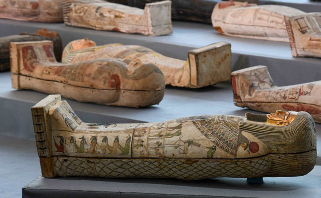 Ancient Treasure Trove Of Over 100 Sarcophagi Found In Egypt