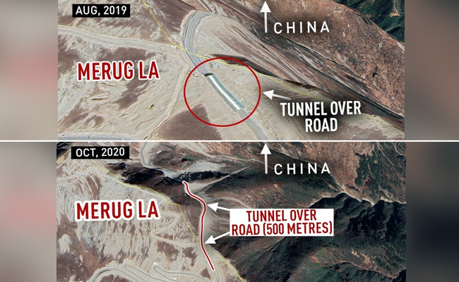 Exclusive: China Building New Tunnels For Winter At Border Hotspot Doklam Exclusive: China Building New Tunnels For Winter At Border Hotspot Doklam