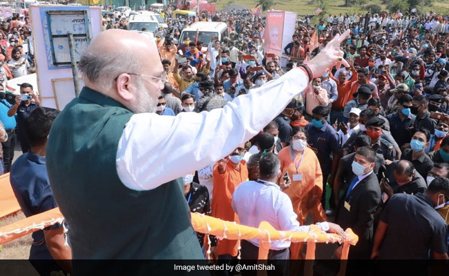 "Public Anger Against Mamata Banerjee, BJP Will Win": Amit Shah In Bengal