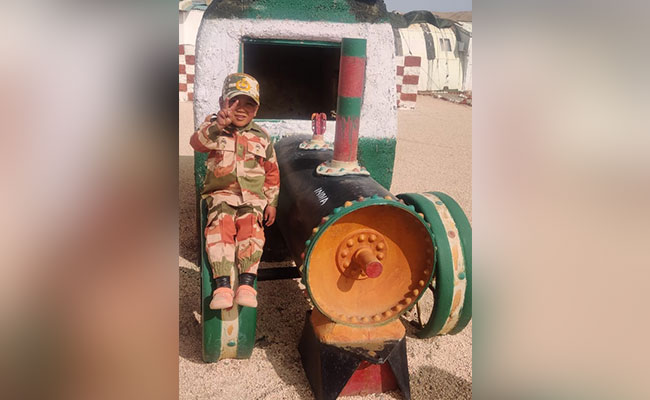 Ladakh Boy, 5, Honoured By Border Police Over Salute Video