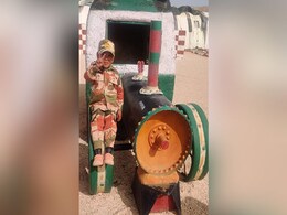 Ladakh Boy, 5, Honoured By Border Police Over Salute Video Ladakh Boy, 5, Honoured By Border Police Over Salute Video