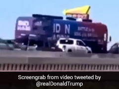Trump Tweets Clip Of Alleged Harassment Of Biden Campaign Bus, FBI Probes