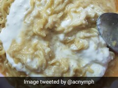 Viral: Twitter User's Maggi And Curd Combination Shocks Internet, Hilarious Reactions Inside Viral: Twitter User's Maggi And Curd Combination Shocks Internet, Hilarious Reactions Inside