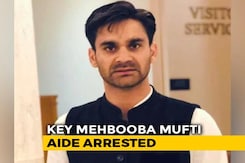 Mehbooba Mufti's Close Aide, PDP Youth Leader, Arrested In Terror Case Mehbooba Mufti's Close Aide, PDP Youth Leader, Arrested In Terror Case
