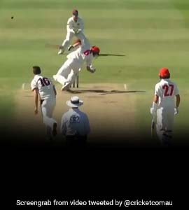 Bowler Rattles Batsman With Bouncer, Bowls Him Out Next Ball. Watch