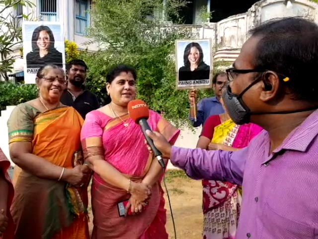 Early Diwali In Kamala Harris' Grandfather's Village In Tamil Nadu