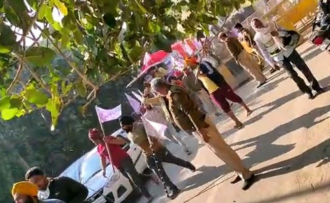 Delhi Police File Case After Friday's Clashes With Farmers At Haryana Border