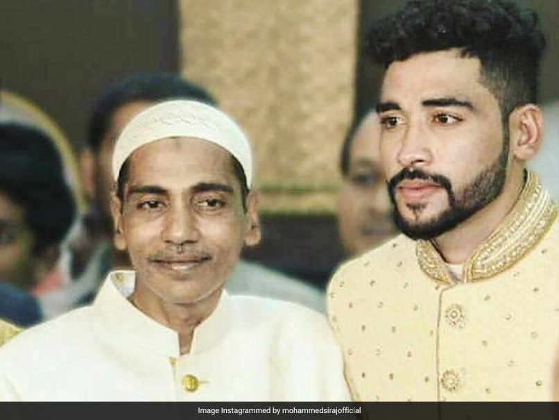 "Tremendous Character": Sourav Ganguly Posts Condolence Message For Mohammed Siraj On His Father's Death