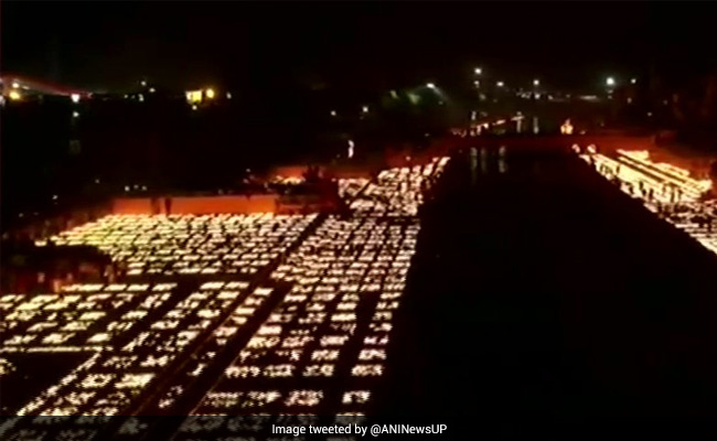 Ayodhya Makes Guinness World Record, Lights 5.84 Lakh Diya