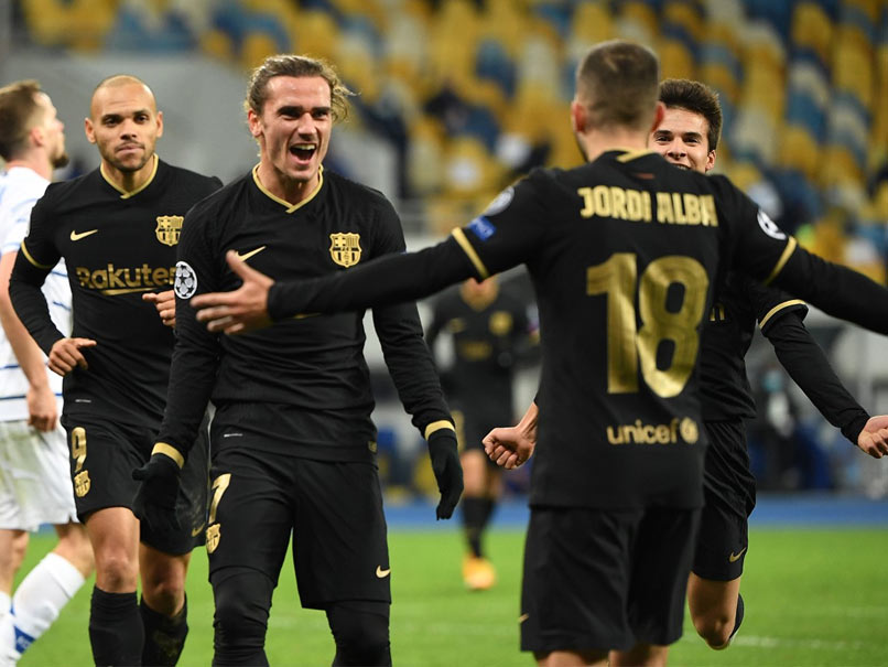 Champions League: Barcelona Stroll Into Last 16 After Thrashing Dynamo Kiev