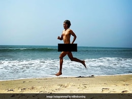 Milind Soman Runs Naked On Goa Beach, Cops Charge Him For "Obscenity" Milind Soman Runs Naked On Goa Beach, Cops Charge Him For "Obscenity"