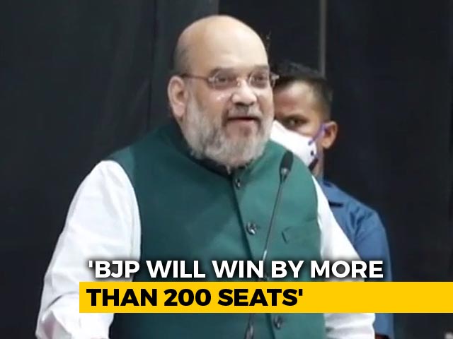 200 Seats For BJP In Bengal, Says Amit Shah. Trinamool Dismisses
