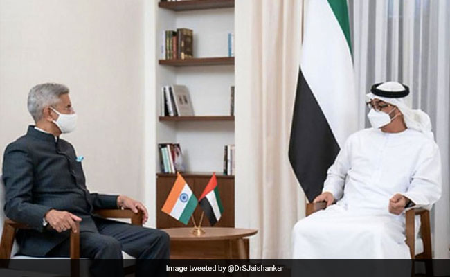 Foreign Minister Meets Abu Dhabi Crown Prince, Discusses India-UAE Cooperation