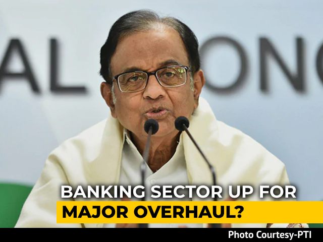 "Dangerous Agenda": P Chidambaram's Warning On Corporates In Banking