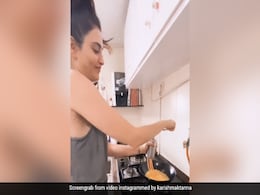 करिश्मा तन्ना ने बनाया स्पेशल डिश, Video शेयर कर लिखा- तला हुआ खाना लेकिन... करिश्मा तन्ना ने बनाया स्पेशल डिश, Video शेयर कर लिखा- तला हुआ खाना लेकिन...