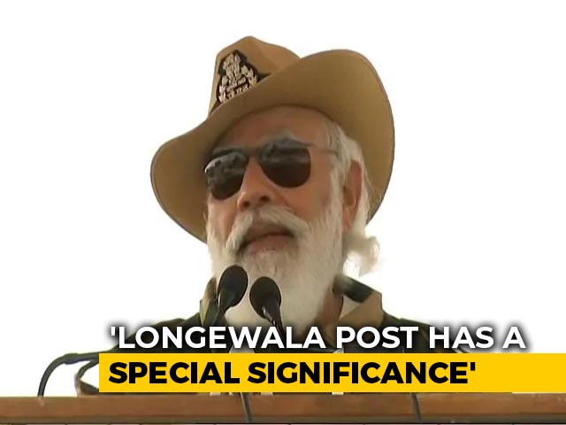 PM Spends Diwali With Soldiers In Jaisalmer, Remembers Battle Of Longewala