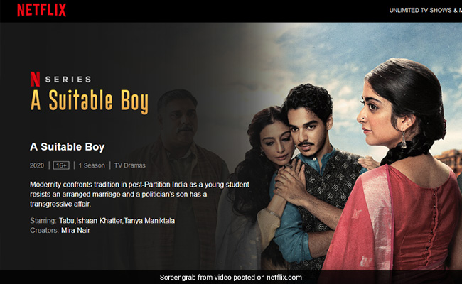 Case Against Netflix Officials Over "Kissing Scene In Temple" In <i>'A Suitable Boy'</i>: Cops