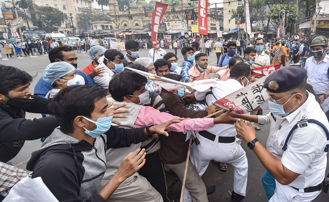 Bharat Bandh: Near Total Strike In Kerala, Protests in Bengal, Odisha