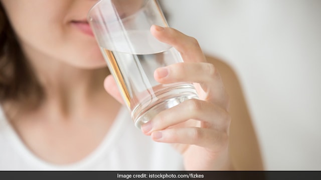 Drinking sufficient water can help you have a glowing skin