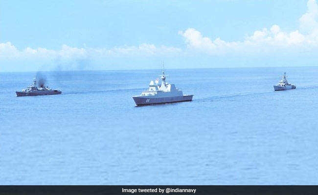 India, Thailand, Singapore Take Part In Naval Drill In Andaman Sea. Watch