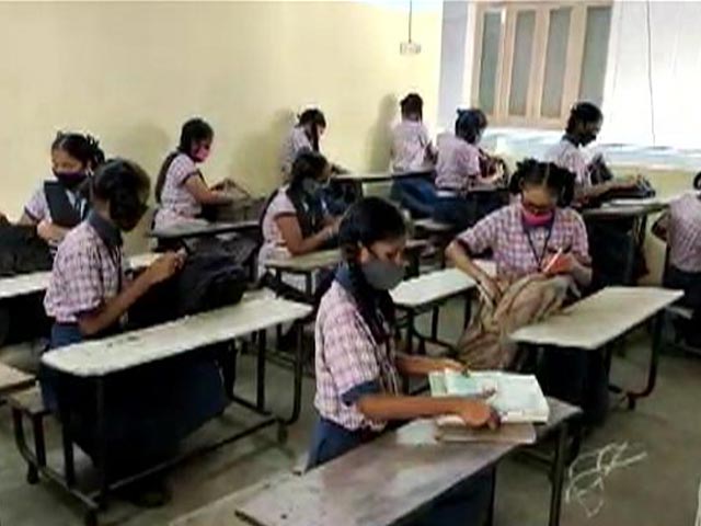 Government Schools Reopen For Seniors In Assam, Andhra