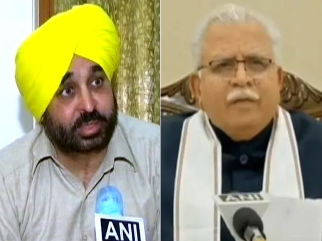 AAP MP Bhagwant Mann Slams Haryana Government Over Farmers' Protest