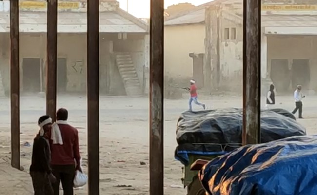 बाजरा की सरकारी खरीद के बीच विवाद, एक किसान ने की अंधाधुंध फायरिंग, देखें VIDEO