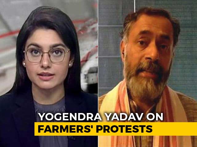 "Enormous, Unnecessary Violence From Police": Yogendra Yadav On Farmers' Protests