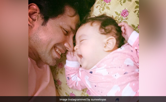How Cute Is This Pic Of Actor Sumeet Vyas With Baby Son Ved?