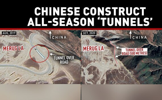 Exclusive: China Building New 'Tunnels' For Winter At Border Hotspot Doklam Exclusive: China Building New 'Tunnels' For Winter At Border Hotspot Doklam