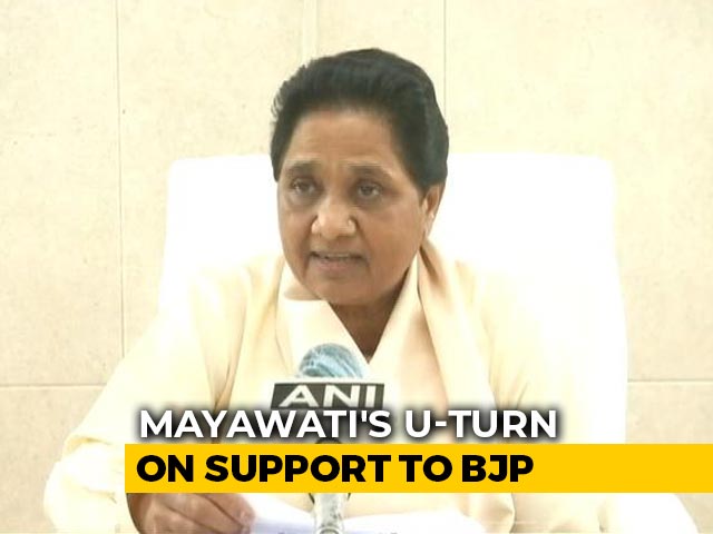 "Will Retire But Not Ally With BJP," Mayawati Clarifies