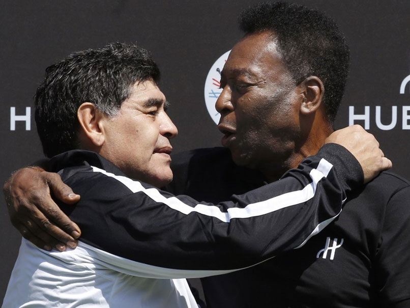 "I Hope We'll Play Together In The Sky": Pele Mourns Diego Maradona