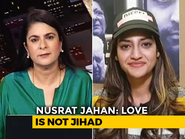 "Not Under Hitler's Rule": Trinamool's Nusrat Jahan On "Love Jihad" Row