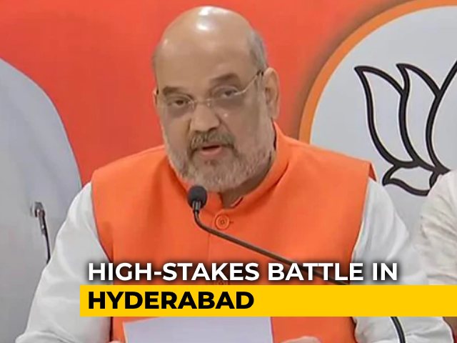 After Yogi Adityanath, JP Nadda, BJP Unleashes Amit Shah In Hyderabad