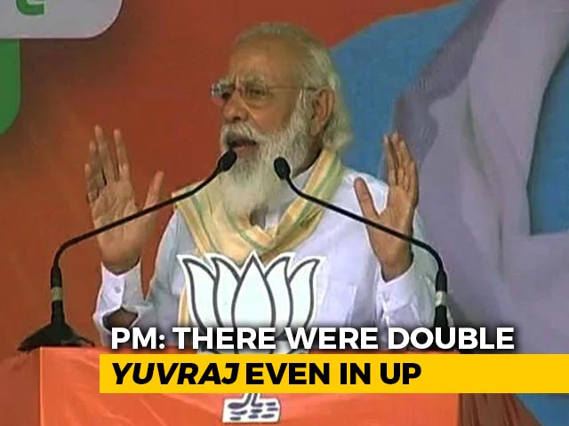 "What Happened To Double <i>Yuvraj</i> In UP Will Repeat In Bihar": PM Modi