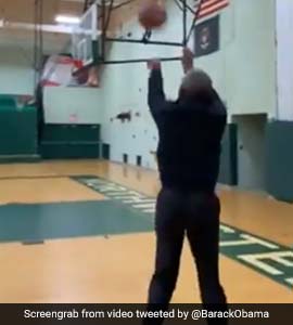 'That's What I Do': Barack Obama Casually Buries 3-Pointer In Viral Video