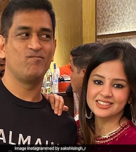 Sakshis Heartfelt Birthday Post For MS Dhonis Strength: "Pure Inspiration"
