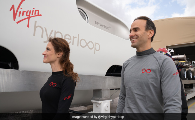 Virgin Hyperloop Tests First Hyperloop With Humans Aboard&nbsp;