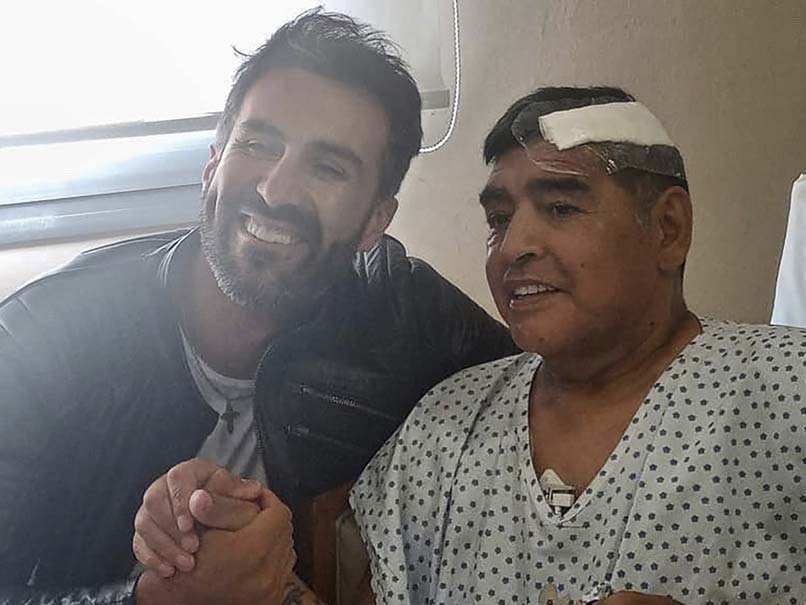 Diego Maradona Leaves Hospital Following Surgery