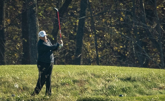 Trump Skips G20 Pandemic Session, Then Spotted At His Golf Course: Report