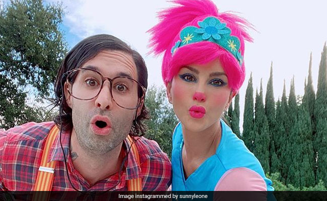 Sunny Leone And Daniel Weber Dressed Up On Halloween To Do Nothing. See Pics
