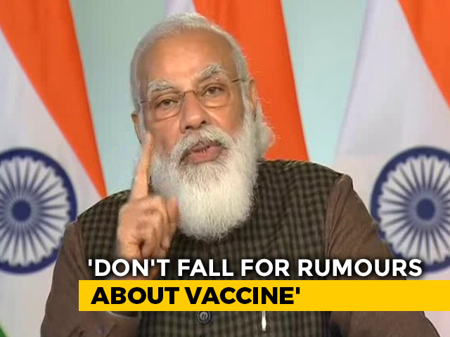 "<i>Dawai Bhi, Kadaai Bhi</i>": PM Modi's Mantra For 2021, Ahead Of Vaccination