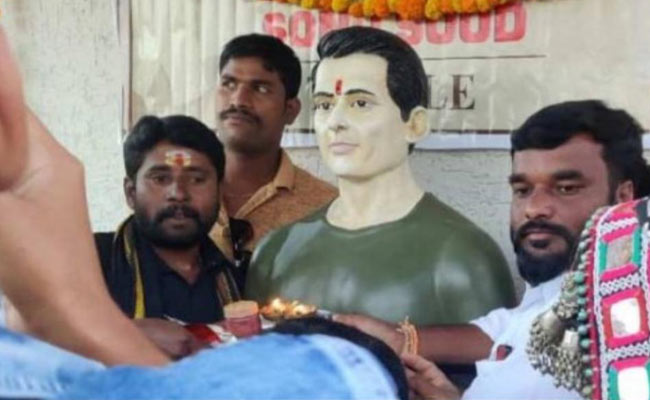 Telangana Villagers Dedicate Temple To Sonu Sood For His Work Amid Pandemic