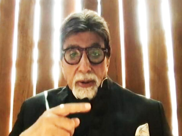 Swachh Bharat Is Equal To Swasth Bharat, Says Amitabh Bachchan