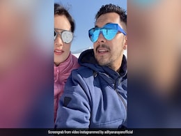 आदित्य नारायण ने पत्नि श्वेता अग्रवाल के साथ कश्मीर से शेयर किया Video, मां का यूं आया रिएक्शन आदित्य नारायण ने पत्नि श्वेता अग्रवाल के साथ कश्मीर से शेयर किया Video, मां का यूं आया रिएक्शन