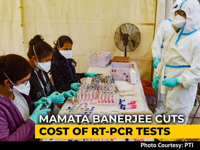 RT-PCR Covid Test To Cost Rs 950 In West Bengal: Mamata Banerjee